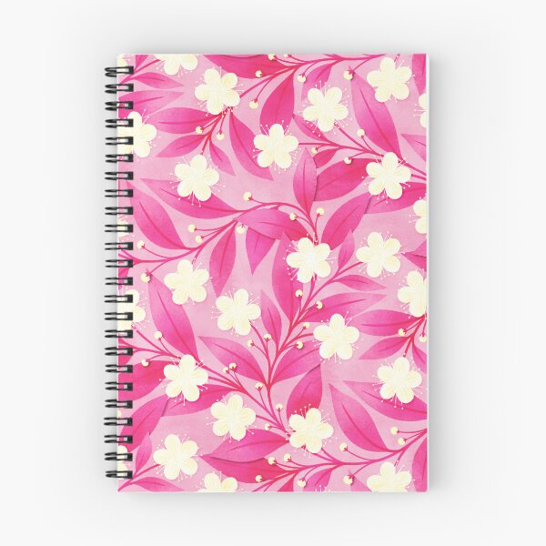 Item preview, Hot Pink Leaves Common Myrtle designed and sold by RebeccaFlaherty.