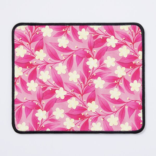 Item preview, Hot Pink Leaves Common Myrtle designed and sold by RebeccaFlaherty.
