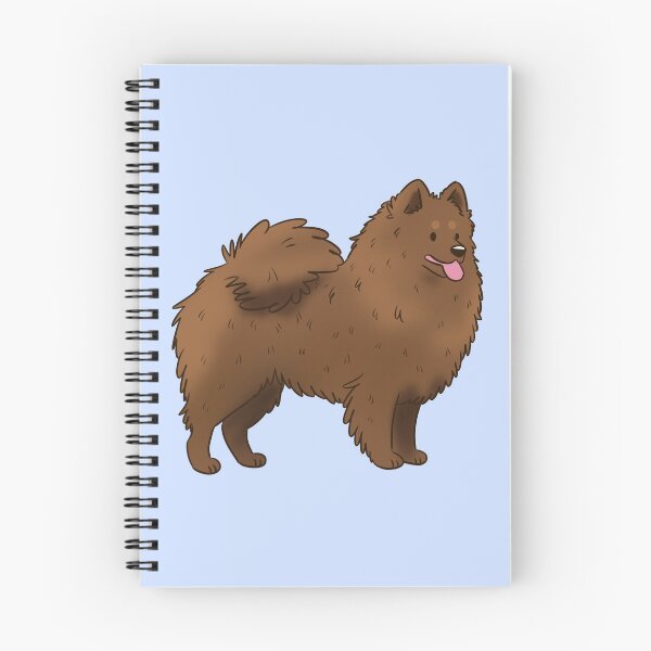 Item preview, Cute brown German spitz dog  designed and sold by Yaragold.