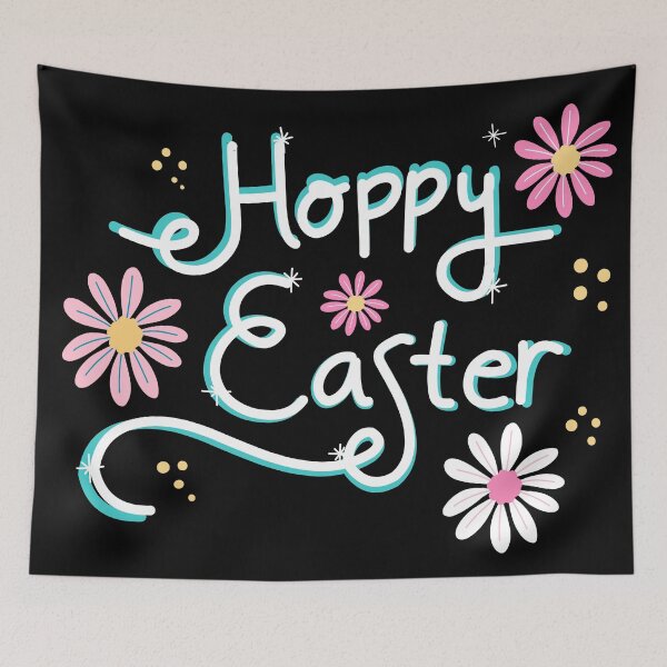 Item preview, Hoppy Easter Colorful Happy Easter designed and sold by mwagie.