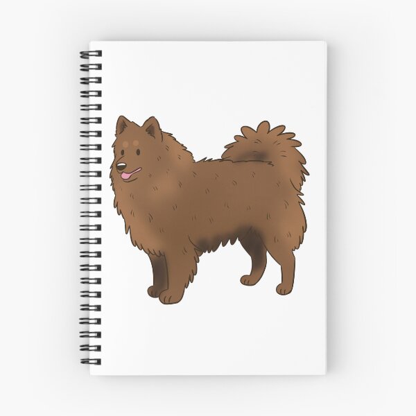 Item preview, Cute brown German spitz dog  designed and sold by Yaragold.