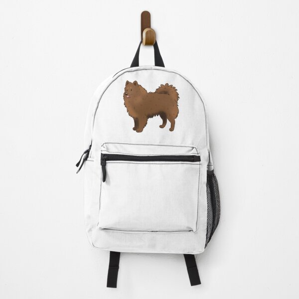 Item preview, Cute brown German spitz dog designed and sold by Yaragold.