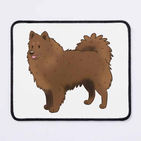 Item preview, Cute brown German spitz dog  designed and sold by Yaragold.