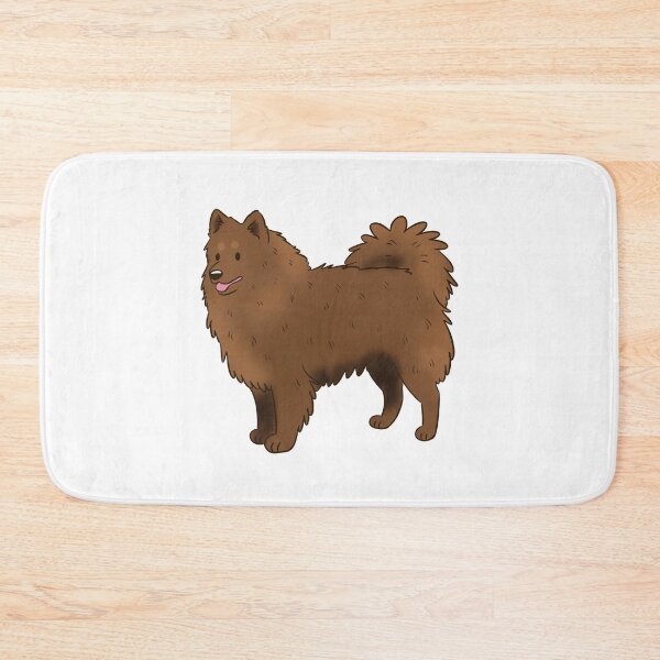 Item preview, Cute brown German spitz dog  designed and sold by Yaragold.