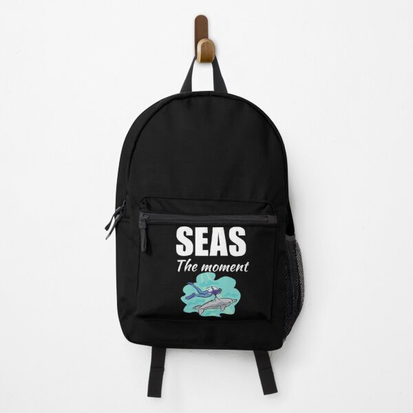 Item preview, Seas the moment, funny scuba diving sport quote or saying for lover or enthusiast designed and sold by NBSStore.