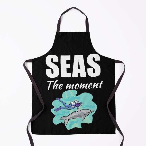 Item preview, Seas the moment, funny scuba diving sport quote or saying for lover or enthusiast designed and sold by NBSStore.