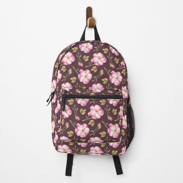 Item preview, Spring blossoming hip rose flowers buds. Watercolor seamless pattern designed and sold by BartolArt.