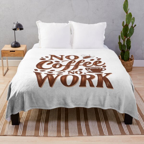 Item preview, NO COFFEE NO WORK designed and sold by PGAart.