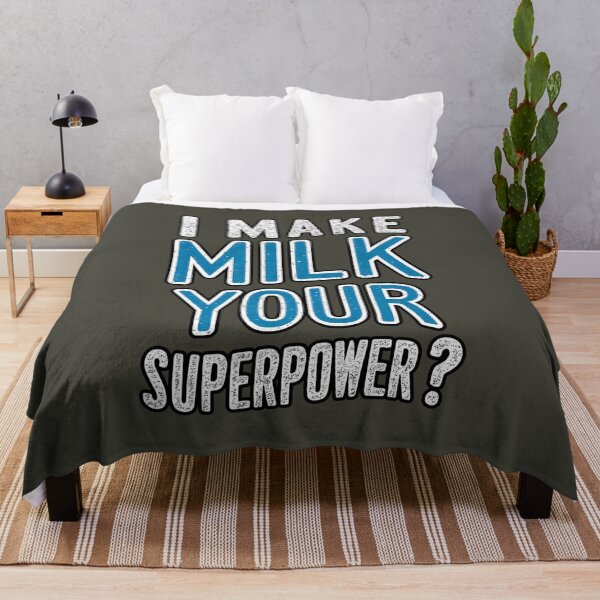 Item preview, Milk Making Superpower Statement designed and sold by RuyaFab.