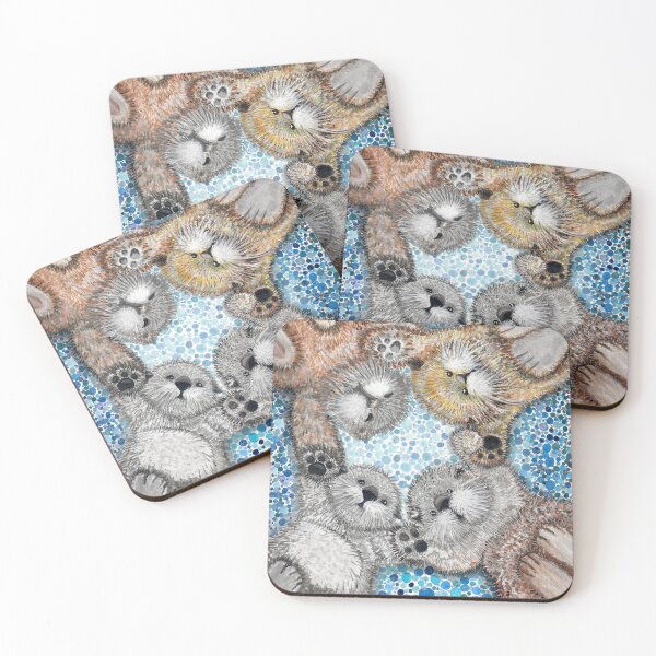 Item preview, Otter Circle designed and sold by ArtByBeatriz.