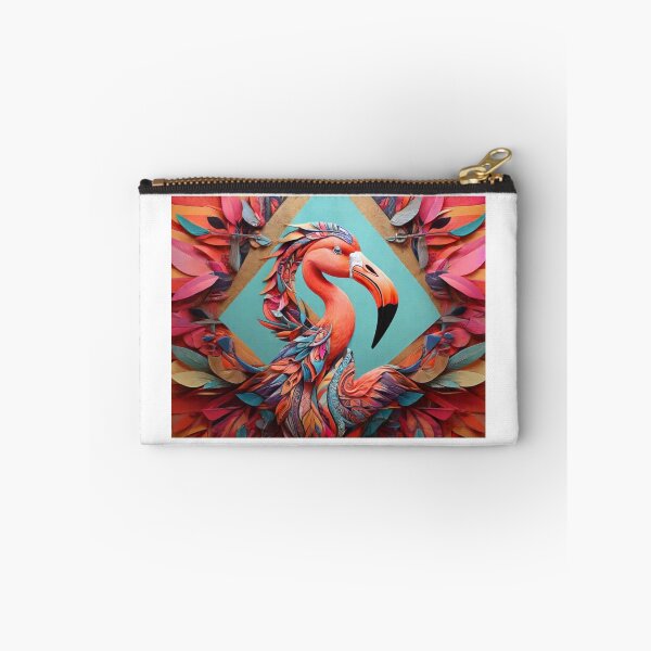 Item preview, Ethnic Flamingo Mosaic designed and sold by NeatThingLover.