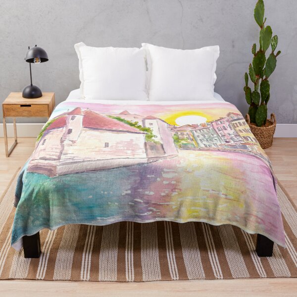 Item preview, Annecy Haute-Savoie and wonderful Palais de l'Isle designed and sold by artshop77.