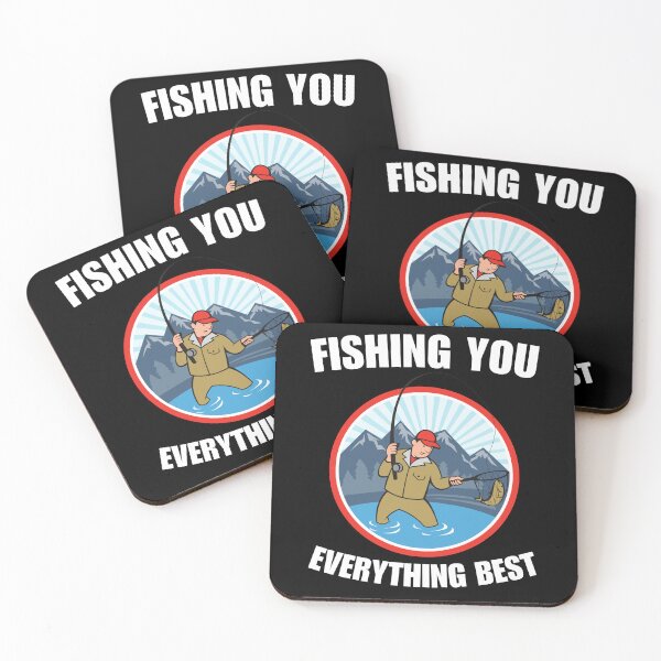 Item preview, Fishing you everything best, funny fisherman birthday saying designed and sold by NBSStore.