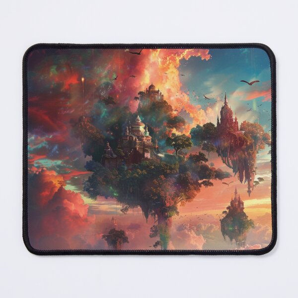 Item preview, City On Flying Islands - Fantasy Scene designed and sold by AiHead.