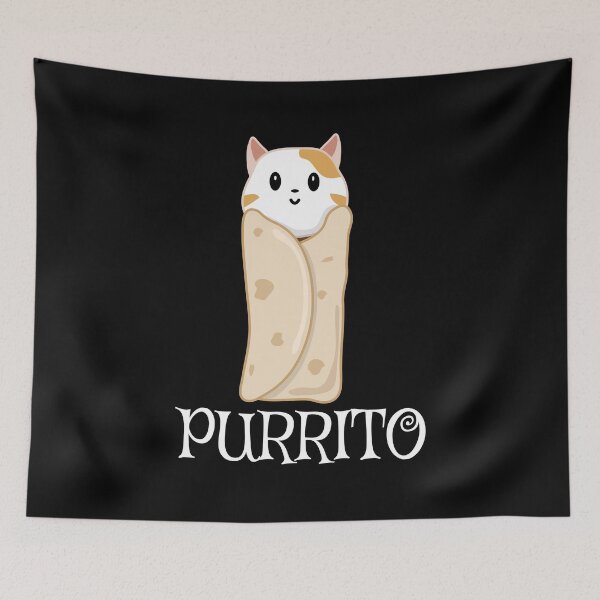 Item preview, Purrito Cat Burrito designed and sold by Kieran Abbott.
