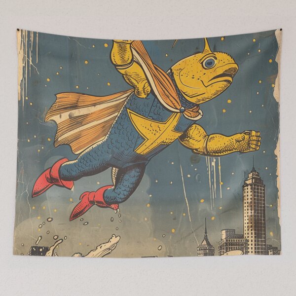 Item preview, Superfish is Here! designed and sold by KingAbyss.