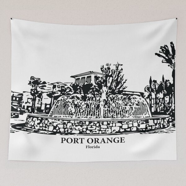 Item preview, Port Orange - Florida designed and sold by Lakeric Cityscapes.