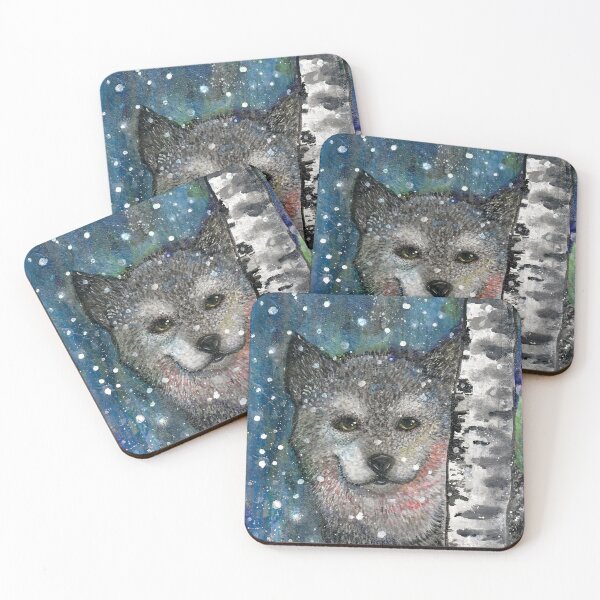 Item preview, Wolf designed and sold by ArtByBeatriz.