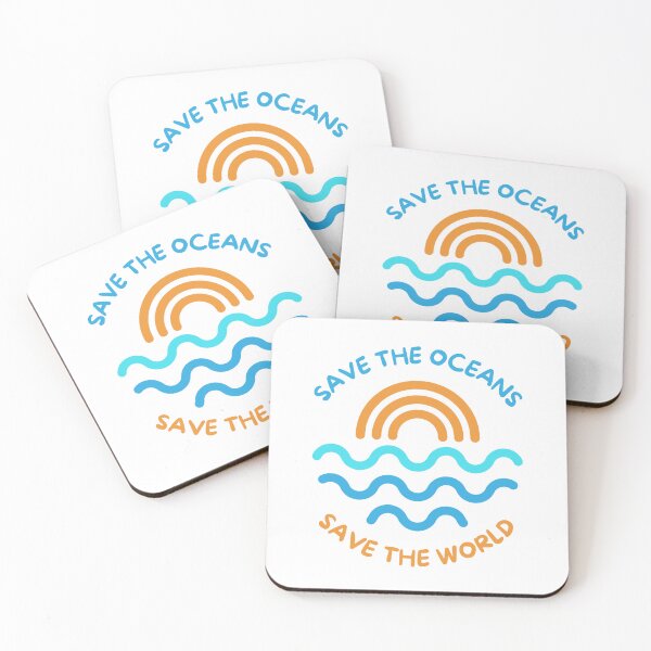 Item preview, Save The Oceans Save The World Design designed and sold by CarefulCreation.