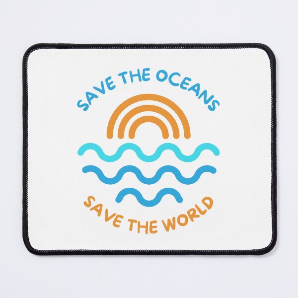 Item preview, Save The Oceans Save The World Design designed and sold by CarefulCreation.