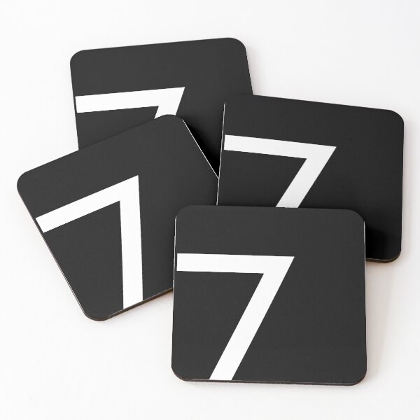 Item preview, seven in the corner of a square designed and sold by MOA-STYLE.