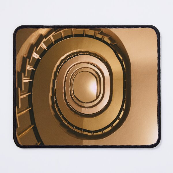 Item preview, Spiral staircase in warm light designed and sold by rhosbahu.