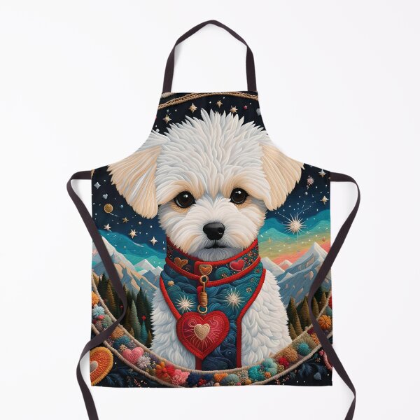Item preview, Embroidery Art - The Adorable Maltese! designed and sold by TWNightingale.