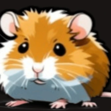 Artwork thumbnail, Hamster by BubbleTextBox