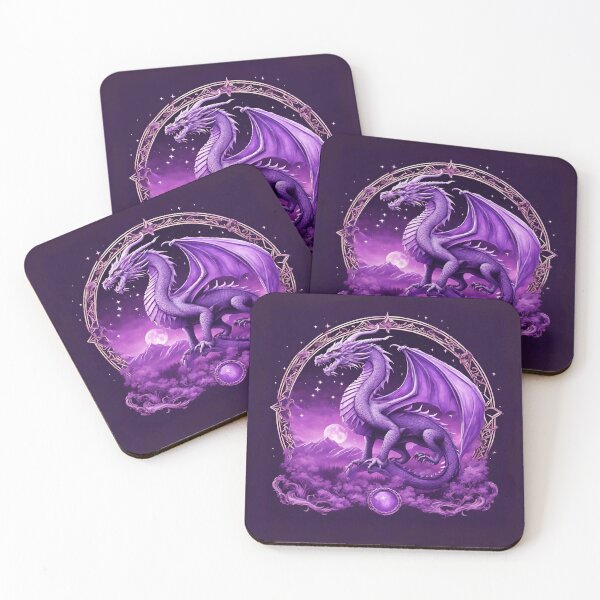 Item preview, Violet Dragon designed and sold by letsgetinspired.