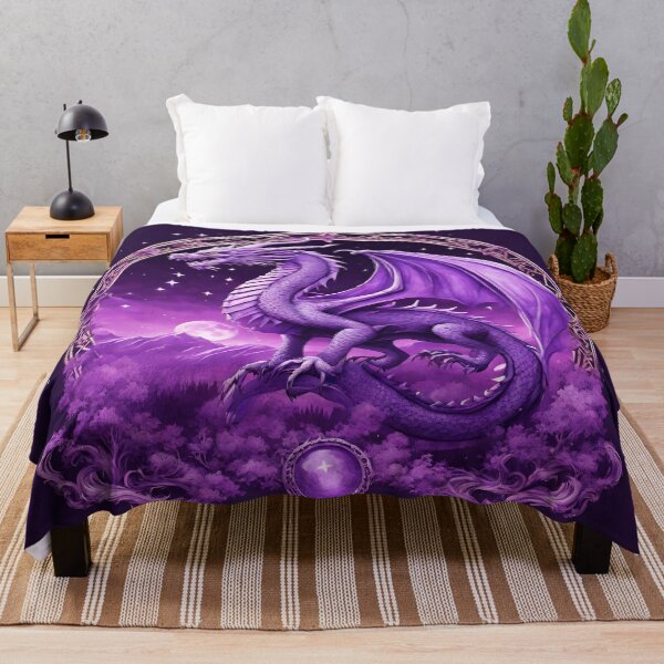 Item preview, Violet Dragon designed and sold by letsgetinspired.