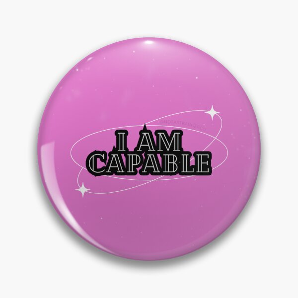 Item preview, I Am Capable Affirmation designed and sold by notastranger.