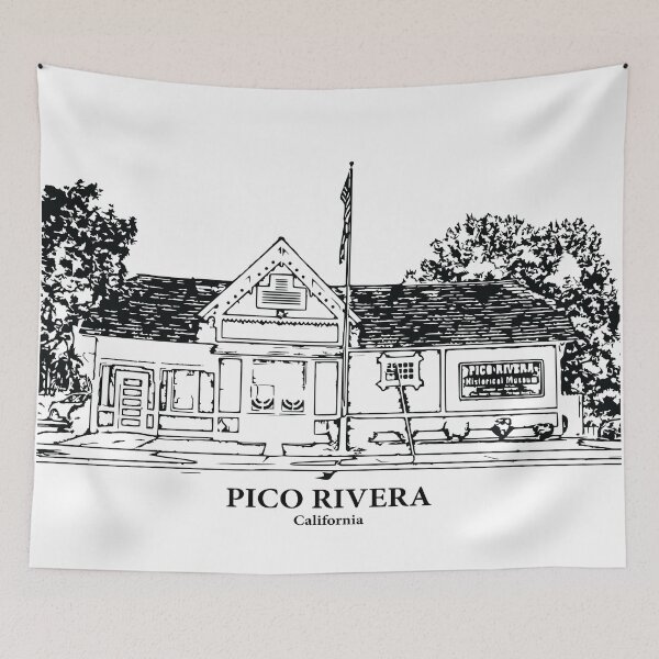 Item preview, Pico Rivera - California designed and sold by Lakeric Cityscapes.