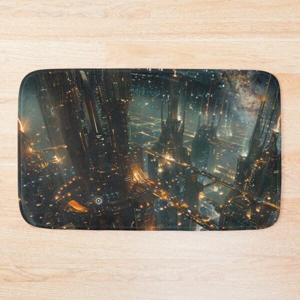 Item preview, Metropolis Of The Future - Fantasy Landscape designed and sold by AiHead.