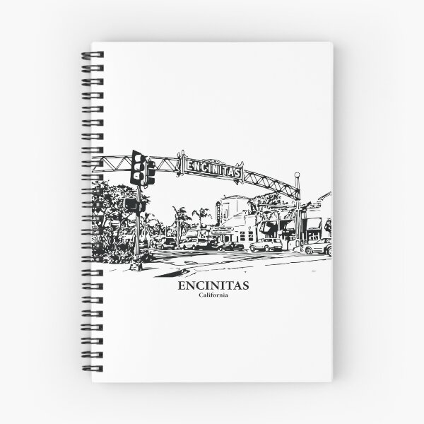 Item preview, Encinitas - California designed and sold by Lakeric Cityscapes.