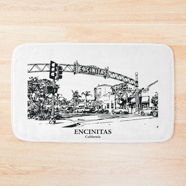 Item preview, Encinitas - California designed and sold by Lakeric Cityscapes.