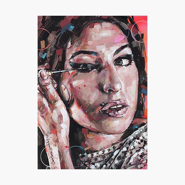 Item preview, Amy Winehouse painting designed and sold by GalleryKauffeld.