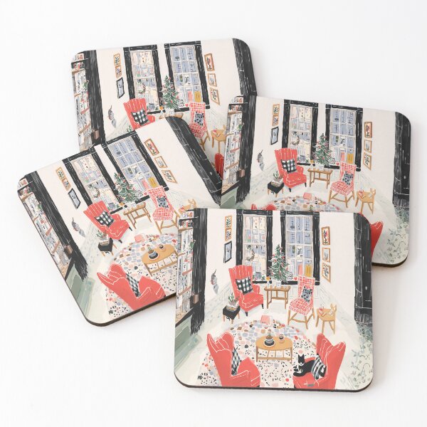 Item preview, Cozy Holiday Living Room designed and sold by Pujo Design.