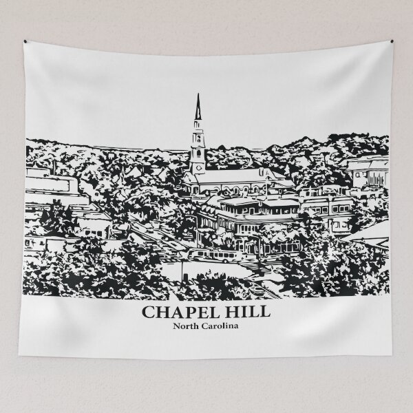 Item preview, Chapel Hill - North Carolina designed and sold by Lakeric Cityscapes.