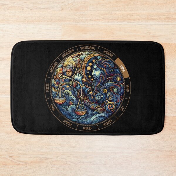 Item preview, ZODIAC Libra - Astrological LIBRA - LIBRA - ZODIAC sign - Van Gogh style - 1 designed and sold by ArtProjectShop.