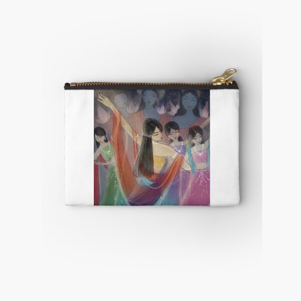Item preview, Dancing Apsaras Art Print designed and sold by ekaya-akshaya.