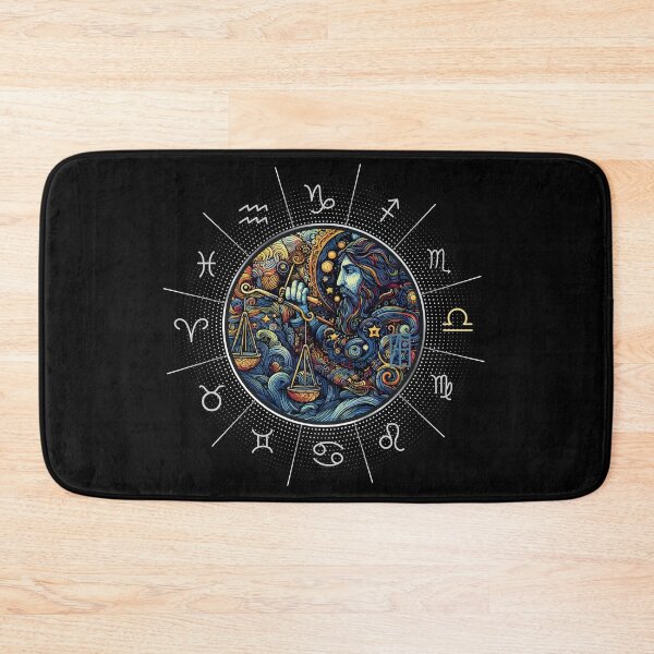 Item preview, ZODIAC Libra - Astrological LIBRA - LIBRA - ZODIAC sign - Van Gogh style - 2 designed and sold by ArtProjectShop.