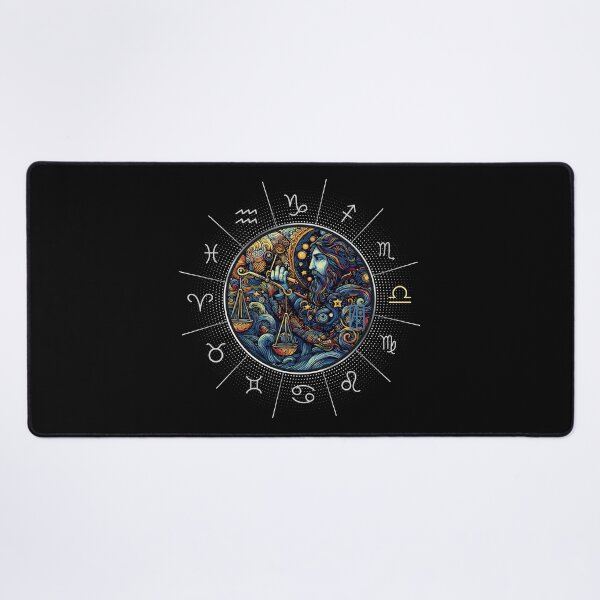 Item preview, ZODIAC Libra - Astrological LIBRA - LIBRA - ZODIAC sign - Van Gogh style - 2 designed and sold by ArtProjectShop.
