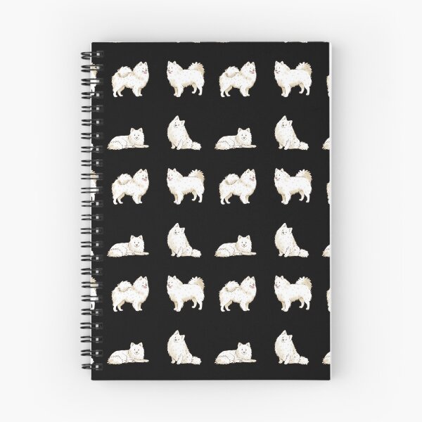Item preview, Cute white German spitz dog pack  designed and sold by Yaragold.