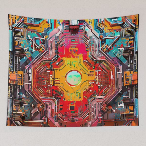 Item preview, Colorful Circuit Boards and Future Technologies designed and sold by drawbey.