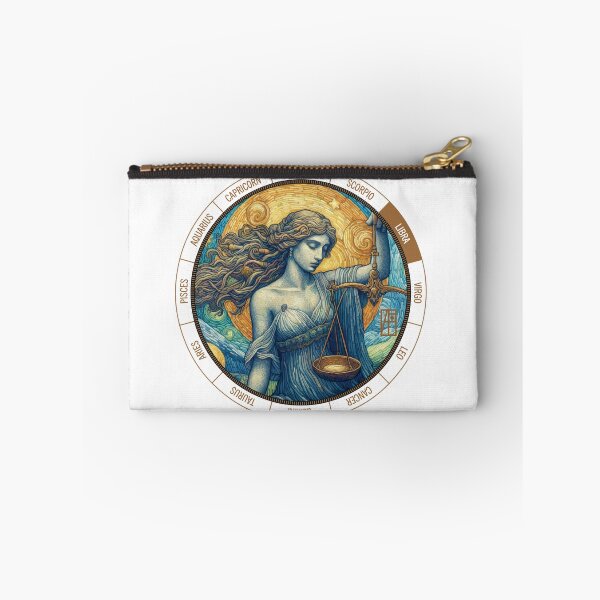 Item preview, ZODIAC Libra - Astrological LIBRA - LIBRA - ZODIAC sign - Van Gogh style - 4 designed and sold by ArtProjectShop.