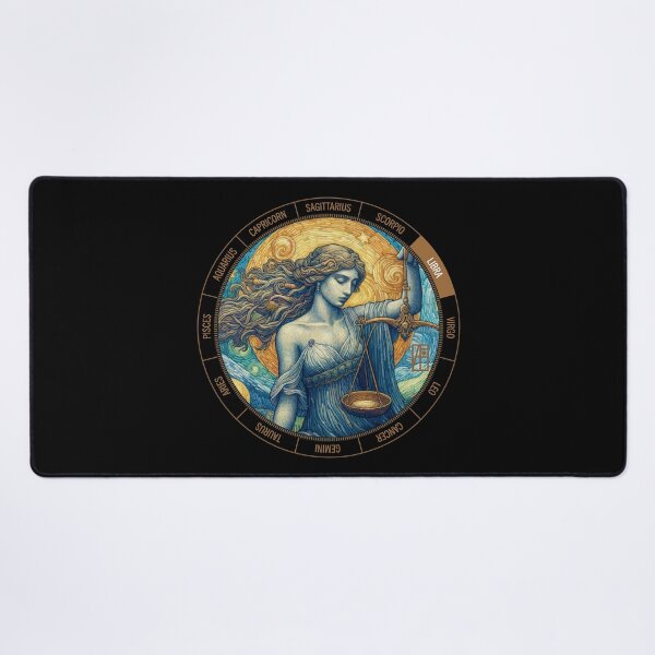 Item preview, ZODIAC Libra - Astrological LIBRA - LIBRA - ZODIAC sign - Van Gogh style - 4 designed and sold by ArtProjectShop.