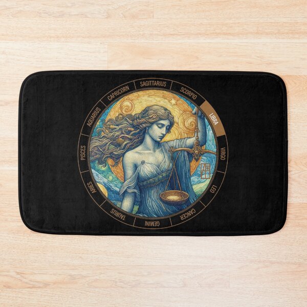 Item preview, ZODIAC Libra - Astrological LIBRA - LIBRA - ZODIAC sign - Van Gogh style - 4 designed and sold by ArtProjectShop.