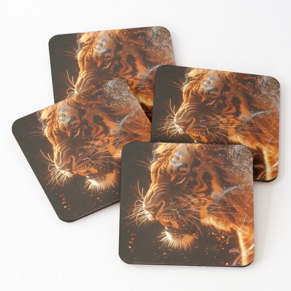 Item preview, Fiery Tiger designed and sold by OccultDreams.