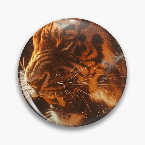 Item preview, Fiery Tiger designed and sold by OccultDreams.