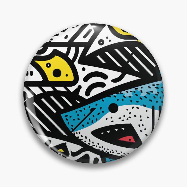 Item preview, Graffiti Shark of the Gulf Stream designed and sold by Retro Type.
